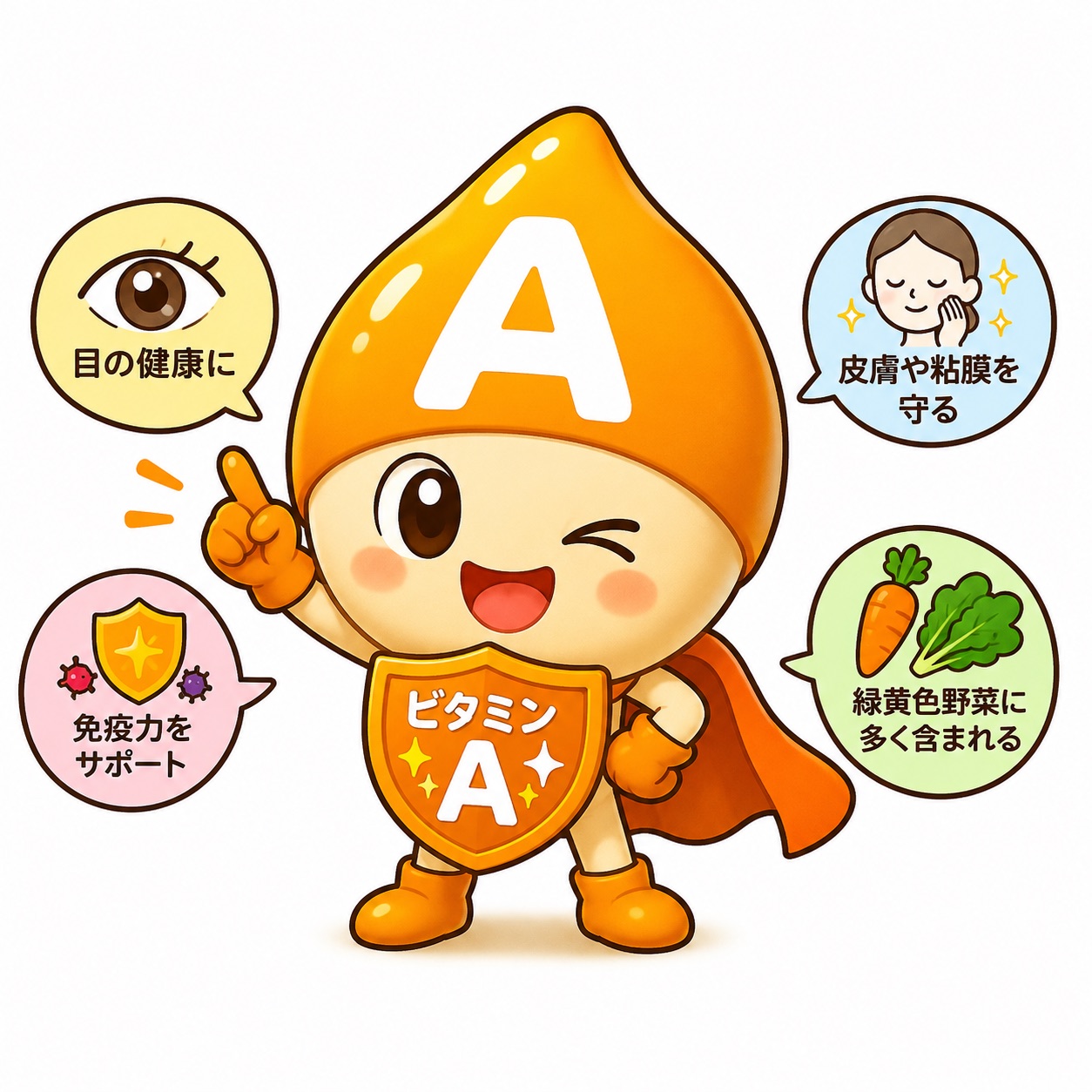 ビタミンA完全ガイド｜効果・不足症状・摂取量・おすすめ食材まで徹底解説【管理栄養士監修レベル】