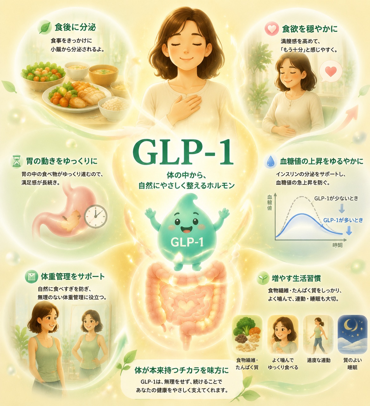 よく噛むと満足するのは、腸のホルモンのおかげ